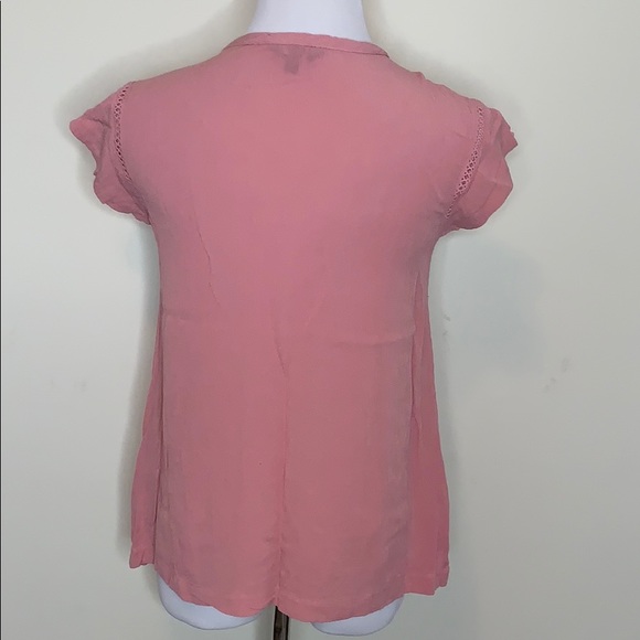 Buffalo David Bitton Blush Rose Top - Picture 5 of 8